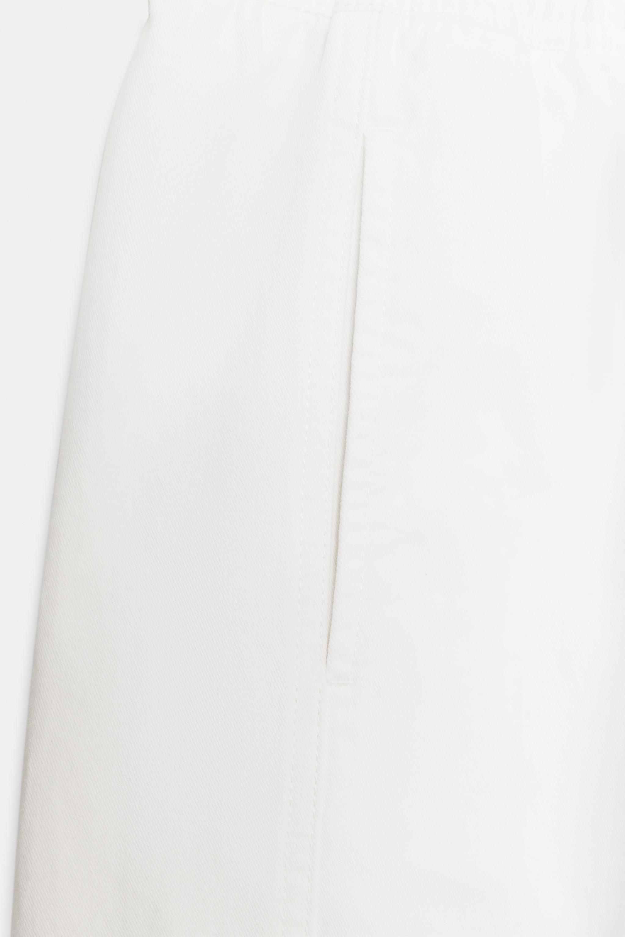 PANTALON À TAILLE ÉLASTIQUE